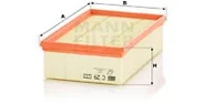 Filtry powietrza - Filtr powietrza Mann-filter C 29 033 - miniaturka - grafika 1