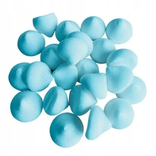 DEKORACJA POSYPKA małe bezy beziki niebieskie 2cm - 50g - Dodatki do ciast w proszku - miniaturka - grafika 1