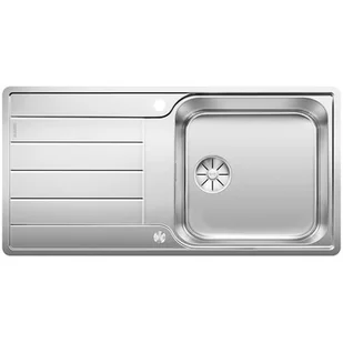 Blanco Zlew CLASSIMO XL 6S-IF Stal polerowana odwracalny korek auto. PushControl InFino 525327 - Zlewozmywaki - miniaturka - grafika 1