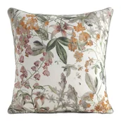 Poduszki dekoracyjne - Poduszka Venus Kwiaty zielono-żółta 45 x 45 cm - miniaturka - grafika 1