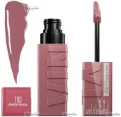 Szminki - MAYBELLINE - SUPERSTAY VINYL INK - Winylowa pomadka do ust - 4,2 ml - 110 - AWESTRUCK - miniaturka - grafika 1