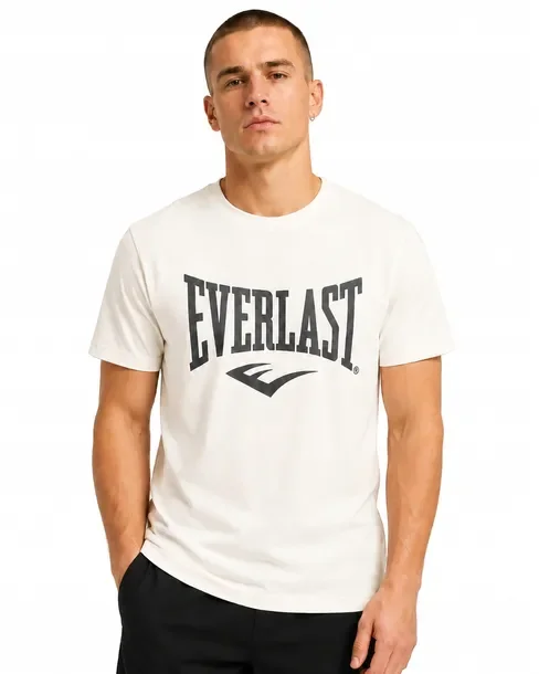 Everlast Koszulka Męska T-shirt Biała R.xl