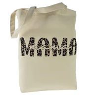 Torby i wózki na zakupy - TORBA bawełniana na dzień mamy torebka z nadrukiem "MAMA" na prezent 220g - miniaturka - grafika 1