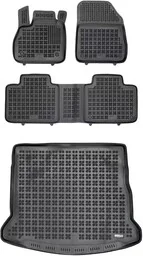 Zestaw dywaniki i mata gumowa do Renault Espace V 2014-2022 - Dywaniki samochodowe - miniaturka - grafika 1