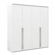 Szafy - Biała szafa ubraniowa uchylna GENUA 210 do sypialni - miniaturka - grafika 1