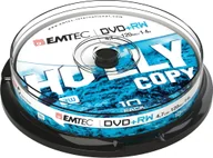 Nośniki danych - Emtec ECOVPRW47104CB płyta DVD 4,7 GB DVD+RW 10 szt. - miniaturka - grafika 1