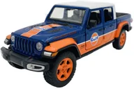 Samochody i pojazdy dla dzieci - JEEP Gladiator Rubicon 2021 GULF model 1:27 Motormax 79663 - miniaturka - grafika 1