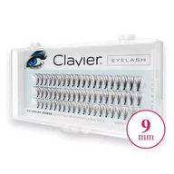 Sztuczne rzęsy i akcesoria - Clavier CLAVIER EYELASH SZTUCZNE RZĘSY W KĘPKACH 9MM - miniaturka - grafika 1