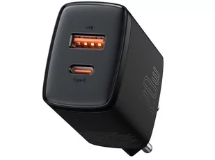 Ładowarka sieciowa Baseus USB PD QC 3.0 20W Black - Ładowarki do telefonów - miniaturka - grafika 2