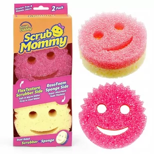 Scrub Mommy Magiczna Gąbka Twin Pack - Ściereczki, gąbki, czyściki - miniaturka - grafika 1