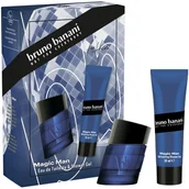 Zestawy perfum damskich - Bruno Banani Magic Man Zestaw woda toaletowa 30 ml + żel pod prysznic 50 ml - miniaturka - grafika 1