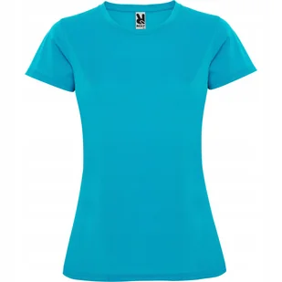 Koszulka Sportowa Damska T-shirt CONTROL DRY ROLY 0423 NIEBIESKI TURKUS L - Koszulki i topy damskie - miniaturka - grafika 1