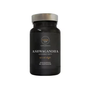 Foods by Ann Foods by Ann Supplements Ashwagandha Żeń - Szeń Indyjski 200mg suplement diety 60 kapsułek - Suplementy naturalne - miniaturka - grafika 1