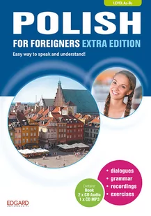 Polish for foreigners Extra Edition. Level A1-B1 + CD - Książki obcojęzyczne do nauki języków - miniaturka - grafika 1