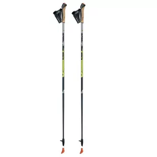 Gabel Kije narciarskie X-5 BLACK/YELLOW 110cm - Kijki narciarskie - miniaturka - grafika 1