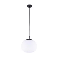 Lampy sufitowe - Czarno-biała lampa wisząca ⌀35cm TK 4804 z serii VIBE WHITE - miniaturka - grafika 1