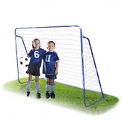 Piłka nożna - BRAMKA PIŁKARSKA DO PIŁKI NOŻNEJ 124x96x61CM NIEBIESKA - miniaturka - grafika 1
