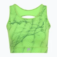 Biustonosze - Top treningowy FILA Reboredo AOP dark forest mars aop - miniaturka - grafika 1