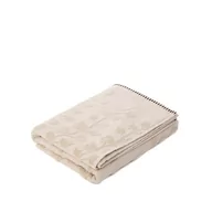 Ręczniki - Ręcznik Leslie Z Obszyciami Beżowy 50X90Cm Homla - miniaturka - grafika 1