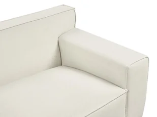 Sofa 3-osobowa welurowa złamana biel VISKAN Lumarko! - Sofy i kanapy - miniaturka - grafika 8