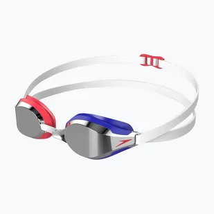 Okulary do pływania Speedo Fastskin Speedsocket 2 Mirror red/white/blue - Maski do nurkowania - miniaturka - grafika 1