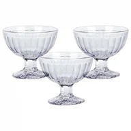 Inne naczynia kuchenne - Pucharki do lodów szklane 180 ml 3 szt. kod: O-139350 - miniaturka - grafika 1