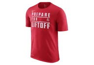 Koszulki męskie - Nike Nba Houston Rockets Dry Tee University Red - miniaturka - grafika 1