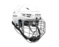 Hokej - Kask hokejowy Bauer RE-AKT 55 Combo White Senior M - miniaturka - grafika 1