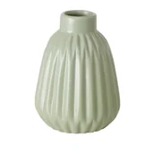 Wazony i flakony - Wazon prążkowany, ESKO, zielony - miniaturka - grafika 1