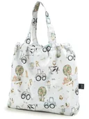Torby i organizery dla mam - Torba Dla Mamy Shopper Bag Abc Farm La Millou - miniaturka - grafika 1