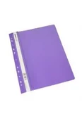 Teczki i skoroszyty - Skoroszyt A4 z perforacją fioletowy (20szt) - miniaturka - grafika 1