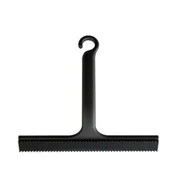 Myjki do okien - Ściągaczka do kabiny prysznicowej, czyszczenie bez smug szklanych drzwi, silikonowa ściągaczka z uchwytem ze stali nierdzewnej - miniaturka - grafika 1