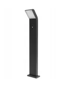 Lampy ogrodowe - Masterled Clark LED H80 lampa stojąca ogrodowa słupek z czujnikiem ruchu grafitowa - miniaturka - grafika 1