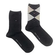 Skarpetki damskie - Tommy Hilfiger Skarpety damskie, 2 szt., niebieskie, 35 EU, Niebieski (dżinsy 356), 35-38 EU - miniaturka - grafika 1