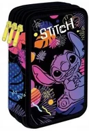 Piórniki - Piórnik potrójny z wyposażeniem Jumper 3 Disney Black Stitch - miniaturka - grafika 1