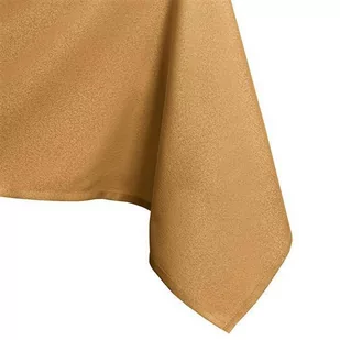 Obrus Empire Złoty Gładki Klasyczny 110 koło AmeliaHome - TCLOTH/AH/EMPIRE/HMD/GOLD/R110X110 - Obrusy i serwetki - miniaturka - grafika 1