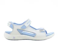 Obuwie robocze - WYGODNE SKÓRZANE SANDAŁY SAFETY JOGGER OLGA, OB, A, ESD, E, SRC, JASNONIEBIESKI - miniaturka - grafika 1