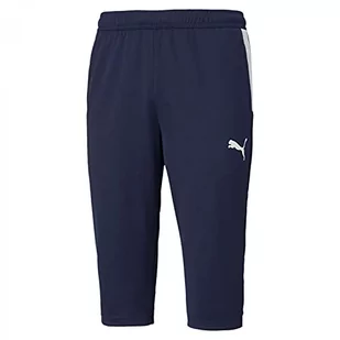 PUMA PUMA Spodnie męskie Teamliga Training 34 Peacoat-Puma White M 657271 - Spodnie męskie - miniaturka - grafika 1