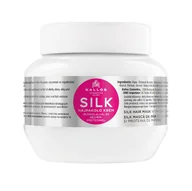 Maski do włosów - Kallos KJMN Maska Silk z jedwabiem regenerująca 275 ml - miniaturka - grafika 1