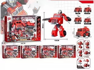 Auto straż pożarna - Transformacja - Samochody i pojazdy dla dzieci - miniaturka - grafika 1