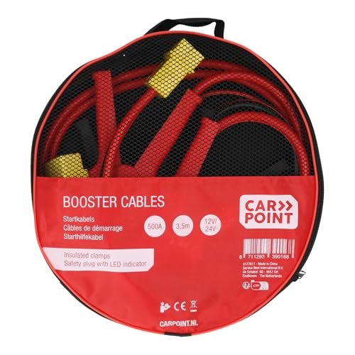 Carpoint Kabel rozruchowy 500 A wtyczka bezpieczeństwa