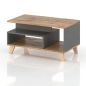 Ławy i stoliki kawowe - Stolik Kawowy Scandi GRAFIT WOTAN - miniaturka - grafika 1