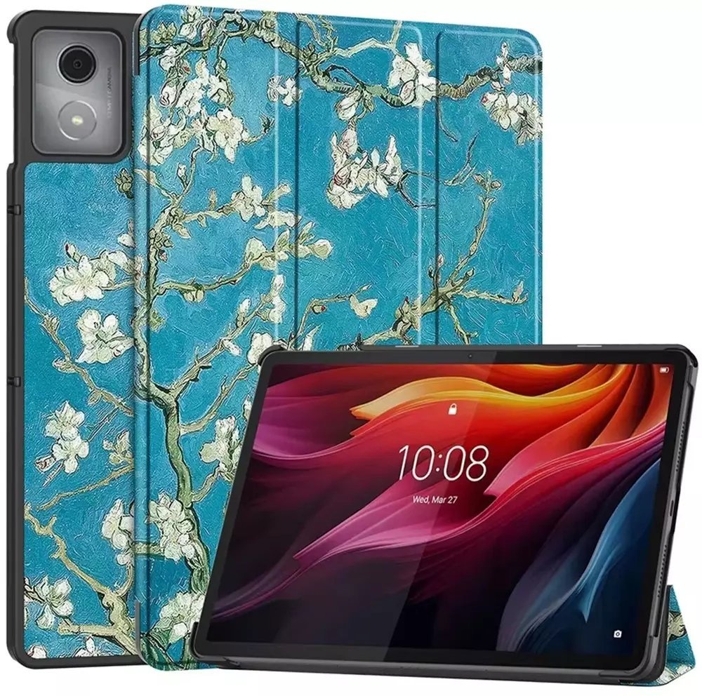 Etui na tablet 4kom.pl Etui Graficzne z klapką podstawką do Lenovo Tab K11 Plus 11.45