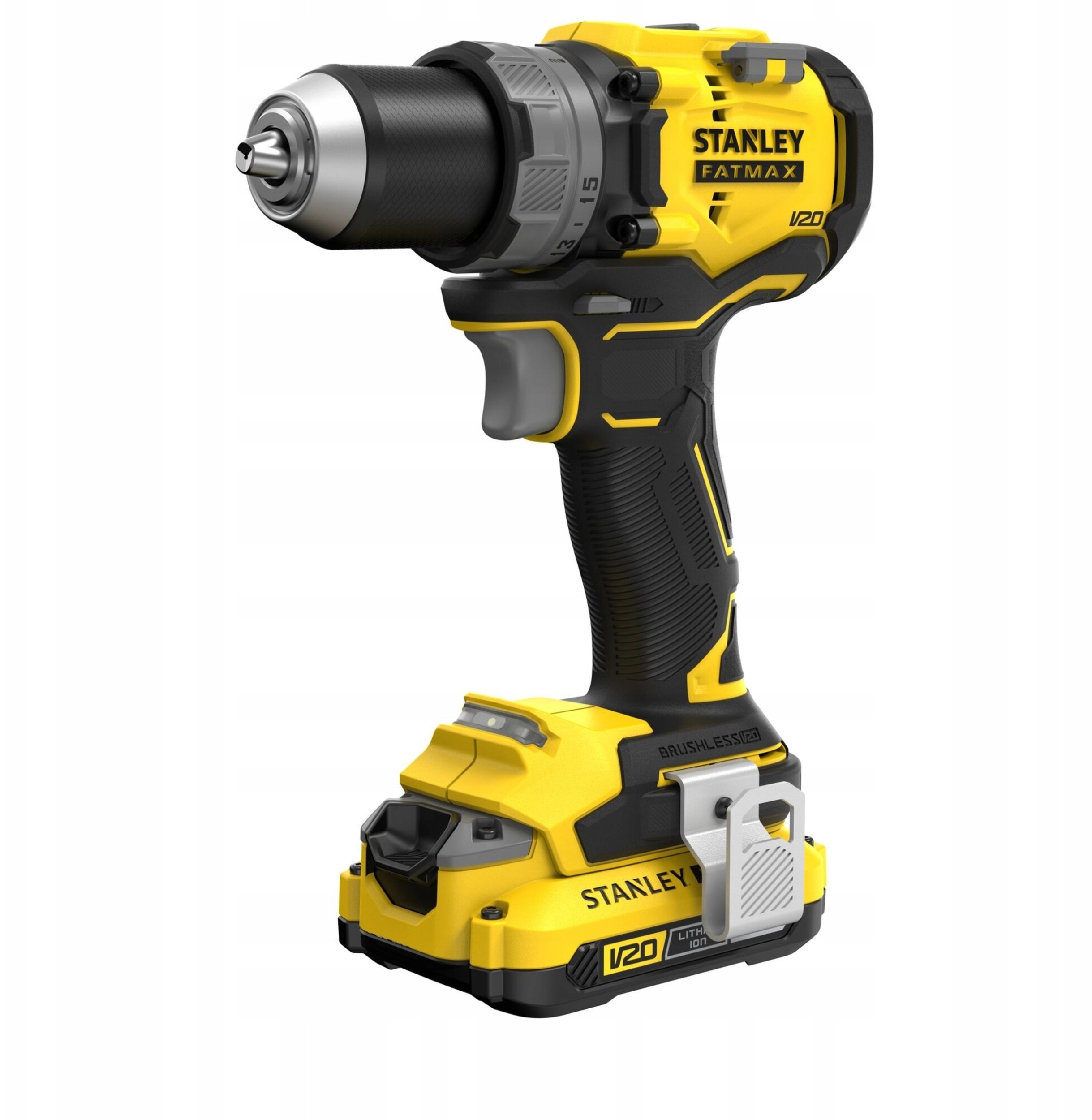 Stanley Wiertarko-wkrętarka V20 SFMCD725D2T 2x2,0Ah Kufer