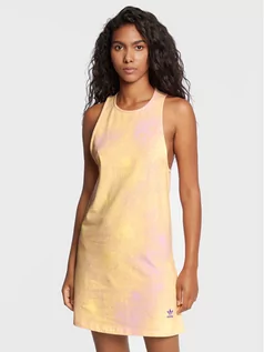 Sukienki - adidas Sukienka codzienna Allover Print HL9039 Kolorowy Loose Fit - grafika 1