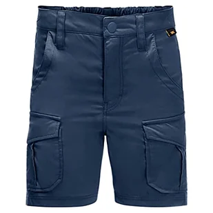 Jack Wolfskin Unisex Treasure Hunter Szorty Dziecięce Kids Cargos, Dark Indigo, 92 - Spodenki damskie - miniaturka - grafika 1
