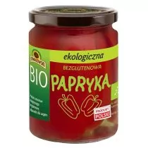 KOWALEWSKI (przetwory warzywne, dania gotowe) PAPRYKA MARYNOWANA BEZGLUTENOWA BIO 480 g (220 g) - KOWALEWSKI BP-5900900002997 - Warzywa w marynacie - miniaturka - grafika 1