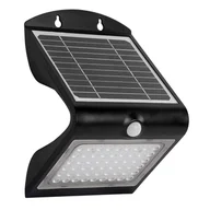 Lampy ogrodowe - Czarny kinkiet solarny - 3.2W D9-A41 - miniaturka - grafika 1