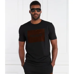 HUGO T-shirt Dulive | Regular Fit - Koszulki męskie - miniaturka - grafika 1