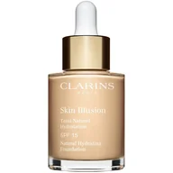 Podkłady do twarzy - Clarins Skin Illusion Natural Hydrating Foundation SPF 15 101 Linen Podkład 30ml - miniaturka - grafika 1